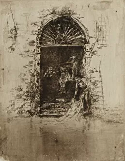 The Dyer, 1879-1880. Creator: James Abbott McNeill Whistler
