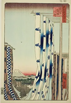 Drying Prints: The Dyers Quarter in Kanda (Kanda Kon'ya-cho)