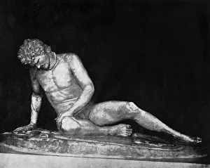 John L John Lawson Prints: The Dying Gaul, Capitol, Rome, 1893. Artist: John L Stoddard