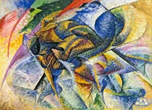 Abstract Art Gallery: Dynamism of a Cyclist (Dinamismo di un Ciclista), 1913