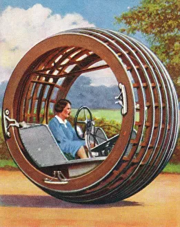 Invention Prints: The Dynasphere, 1938