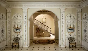 E-11: English Entrance Hall of the Georgian Period, c. 1775, United States, c. 1932
