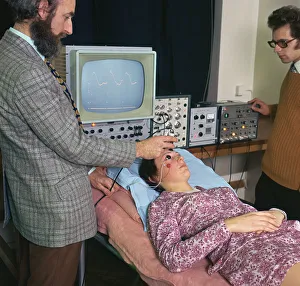 E. E. G recording