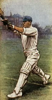 Batsman Collection: E. Hendren (Middlesex), 1928. Creator: Unknown