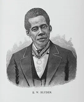 G M Rewell Company Prints: E. W. Blyden, 1887. Creator: Unknown