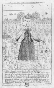 Eadgifu, Queen of England, (1777). Artist: Bayby