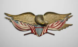 Gold Leaf Collection: Eagle, 1870 / 1900. Creator: John Halley Bellamy