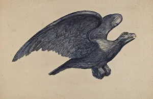 Fulda Elisabeth Prints: Eagle, 1935 / 1942. Creator: Elisabeth Fulda