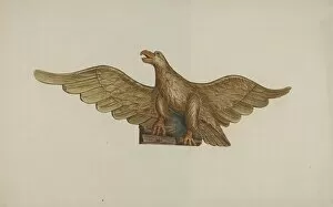 Emblem Gallery: Eagle, 1935 / 1942. Creator: John Davis