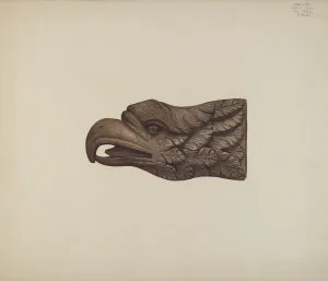 Pohle Robert Prints: Eagle: Billethead, 1935 / 1942. Creator: Robert Pohle