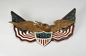 Gold Leaf Collection: Eagle, c. 1890. Creator: John Halley Bellamy
