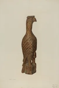 Eagle, c. 1941. Creator: Hester Duany