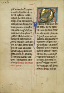 Bestiary Prints: An Eagle Owl; De Natura Avium; De Pastoribus et Ovibus