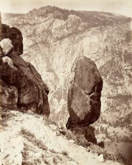 Rugged Prints: Eagle Point, Yosemite, ca. 1872, printed ca. 1876. Creator: Attributed to Carleton E