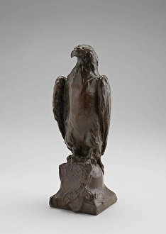 Bartlett Paul Wayland Prints: The Eagle of Preparedness, 1915-1925. Creator: Paul Wayland Bartlett