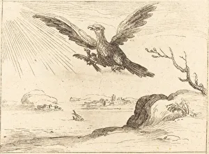 Chick Prints: Eagle and Young. Creator: Jacques Callot