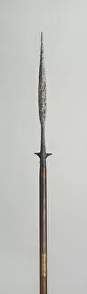 Walking Staff Gallery: Eared Spear, Switzerland, 10th / 11th century, possibly 13th / 14th century. Creator: Unknown