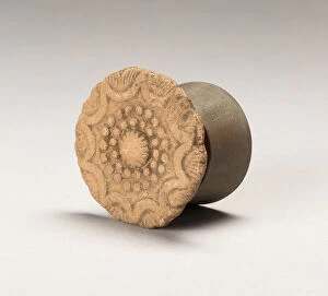 Earflare with Flower-like Modeled Relief, A.D. 1450 / 1521. Creator: Unknown