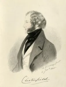 Racehorse Owner Prints: The Earl of Chesterfield, 1840. Creator: Richard James Lane