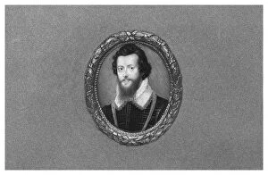 2nd Earl Of Essex Gallery: The Earl of Essex, 16th century, (1896).Artist: Isaac Oliver I