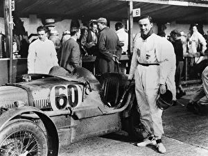 March Prints: The Earl of March with a C type MG, 1931(?)