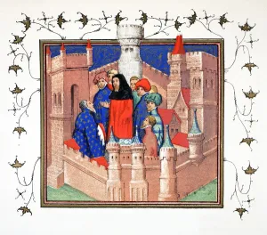 Conwy Prints: Earl of Northumberland delivering his false message to Richard II