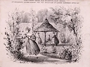 Brompton Prints: Earls Court House, Brompton, London, c1850. Artist: GE Madeley