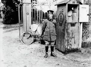 Phone Prints: Early AA telephone box, (c1900s?)