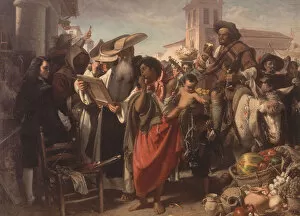 Collection Pérez Simón Gallery: The Early Career of Murillo, 1865. Creator: Phillip, John (1817-1867)