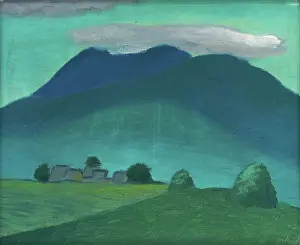 Plywood Prints: Early Evening, 1st half 20th century. Creator: Mikulas Galanda