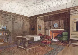 Early Jacobean Oak Room, 1912
