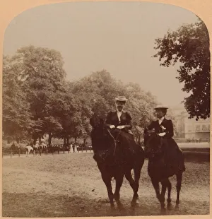 An Early Morning Ride, Rotten Row, Hyde Park, London, England, 1896