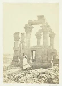 1858 60 Prints: Early Morning at Wady Kardassy, Nubia, 1857. Creator: Francis Frith