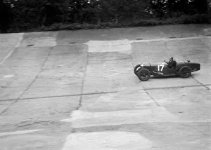 Early production body Riley 9 Brooklands with doors racing at a JCC Members Day, Brooklands