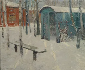 Early Snow. Artist: Pervukhin, Konstantin Konstantinovich (1863-1915)