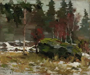 Akseli Gallen Kallela Prints: Early Spring, 1883. Creator: Akseli Gallen-Kallela