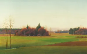 Country Landscape Prints: Early spring, 1931. Creator: Schrimpf, Georg (1889-1939)