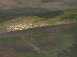 Early Spring below the Tatra Mountains, 1900-1910. Creator: Ferdinand Katona