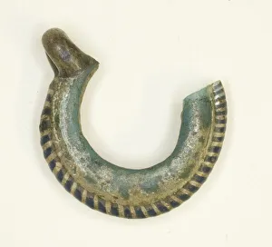 Earring, Egypt, New Kingdom, Second Half of Dynasty 18 (about 1400-1295 BCE)