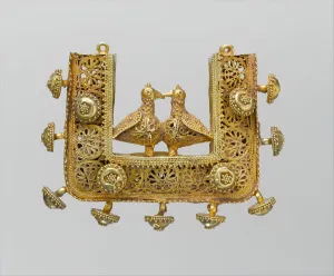Earrings and Pendant, Iran, 11th-12th century. Creator: Unknown Earrings and Pendant, Iran, 11th-12th century. Creator: Unknown