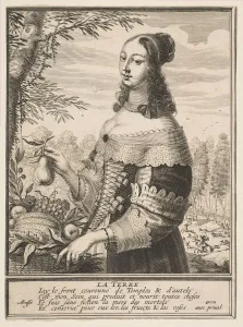 Pears Prints: Earth, 1630. Creator: Abraham Bosse