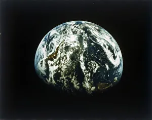 Sphere Collection: Earth from Apollo 15, 26 July 1971. Creator: NASA