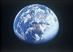 Planet Prints: Earth from Apollo 16, April 1972. Creator: NASA