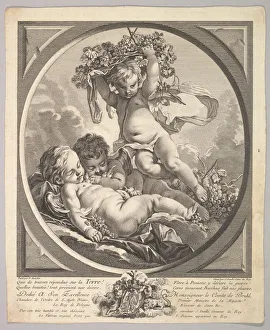 Metropolitan Prints: Earth, ca. 1748. Creator: Jean Daullé
