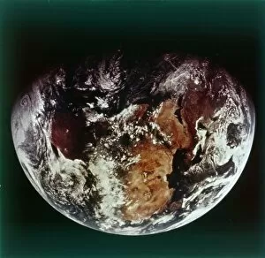 Sphere Collection: Earth from space - Africa, c1980s. Creator: NASA