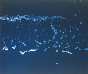 Reef Prints: Earth from space - the Great Barrier Reef, Australia, seen from the Space Shuttle, 1983