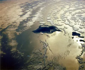 Hawaii Prints: Earth from space - the Hawaiian Islands, USA, c1980s. Creator: NASA