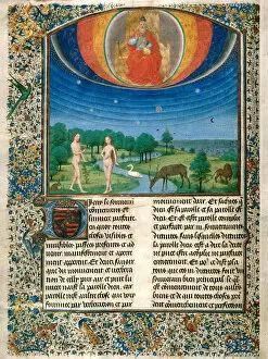 Expulsion From The Paradise Collection: The Earthly Paradise, ca 1460