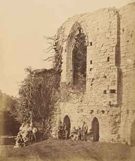 Premonstratensian Prints: Easby Abbey. From the East, 1850s. Creator: Joseph Cundall