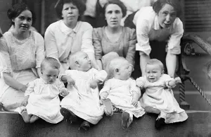 Inner City Prints: East Side Babies, between c1910 and c1915. Creator: Bain News Service
